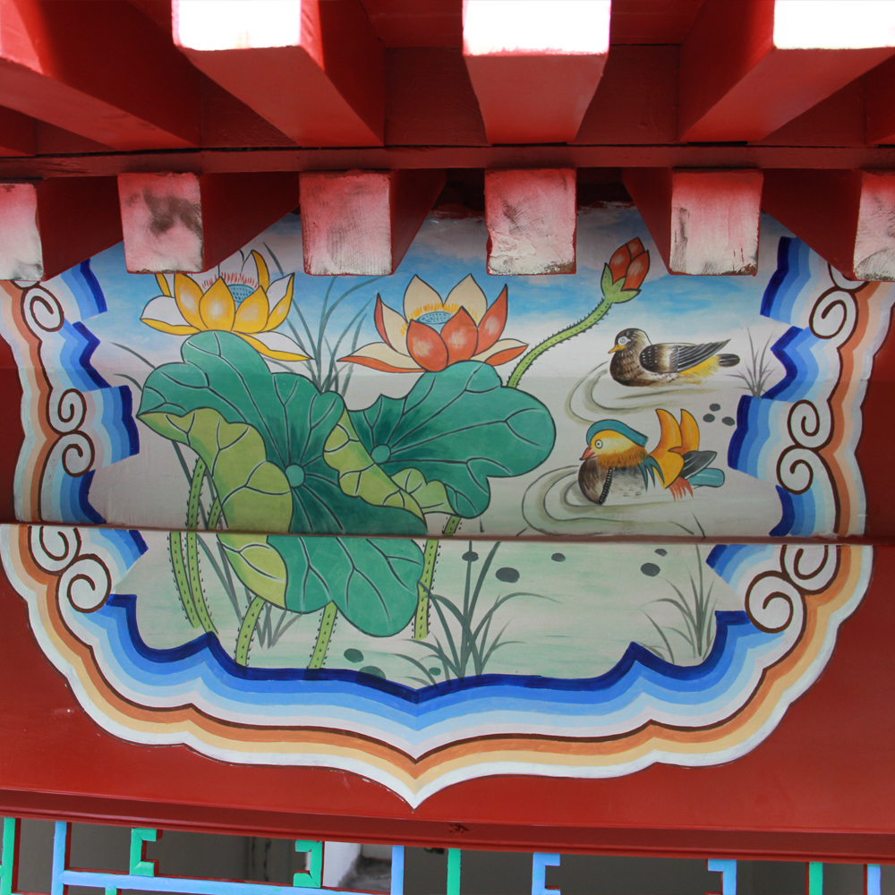 手绘古建02